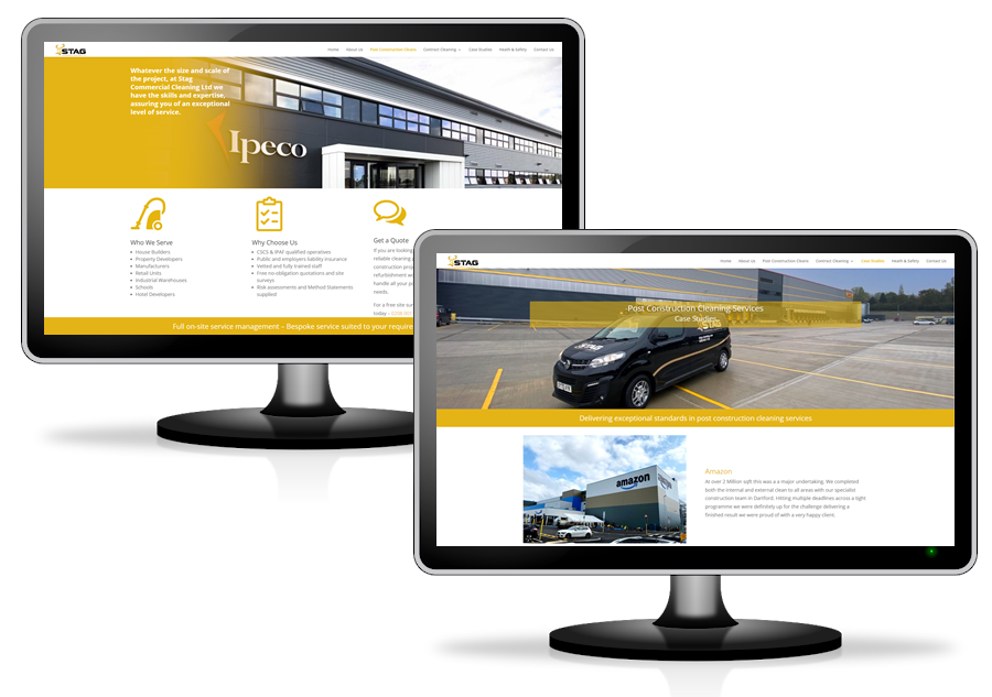 New website for Stag Cleaning