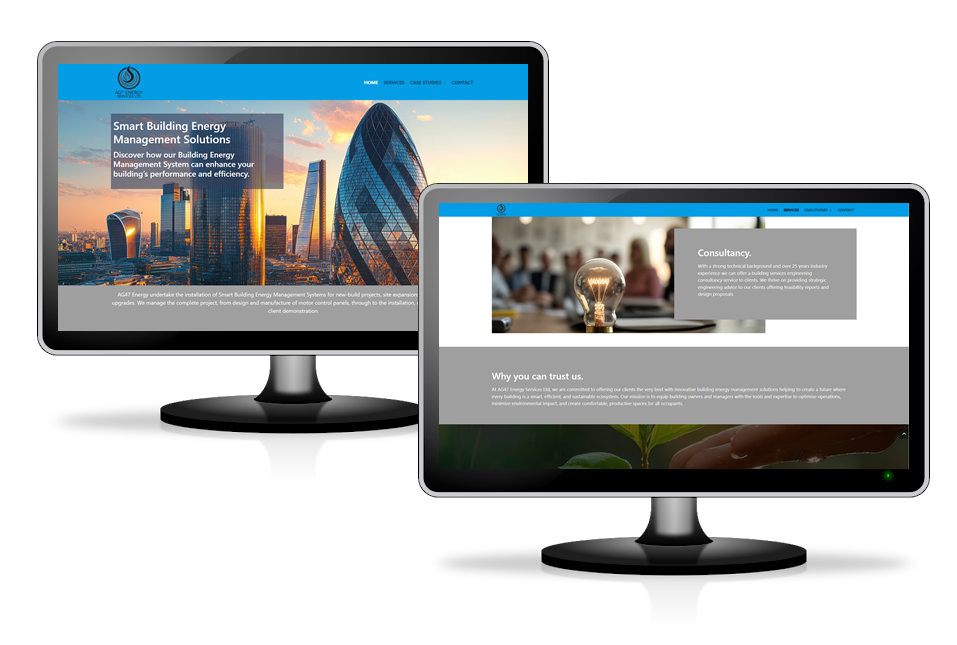 New Website for Energy management company