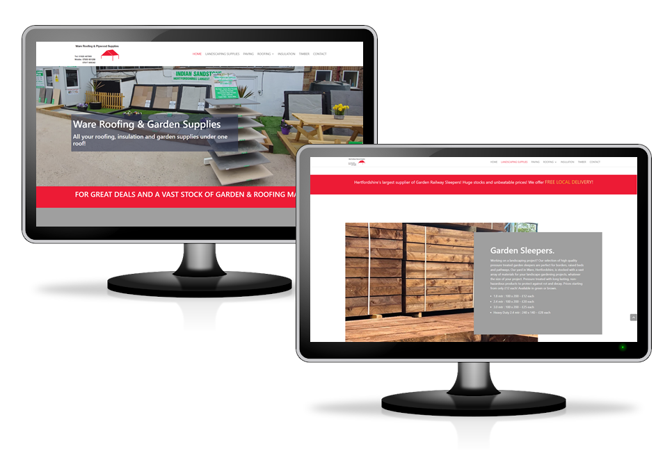New Website for Ware Roofing & Garden Supplies