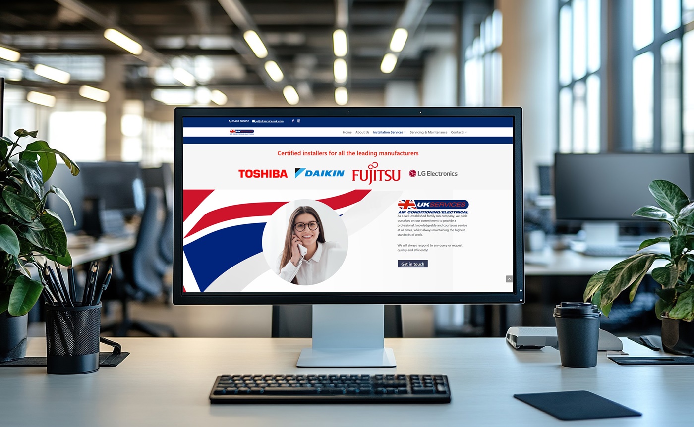 High quality web design in Hertford