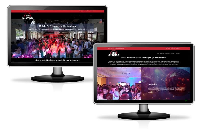 New Website for Hertfordshire DJ