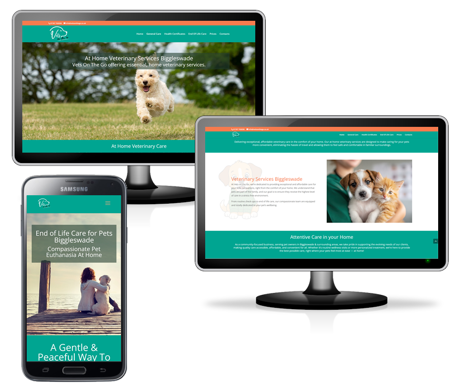 New Website for Vet